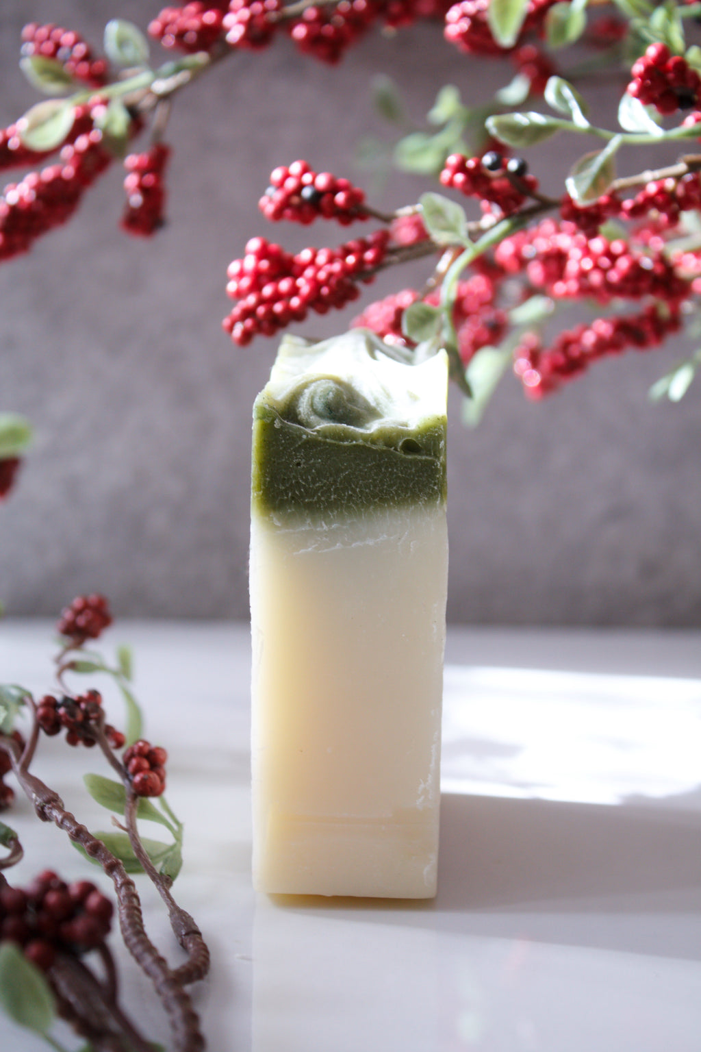 Mossy | Peppermint & Eucalyptus Essential Oil | Cold Processed Bar Soap