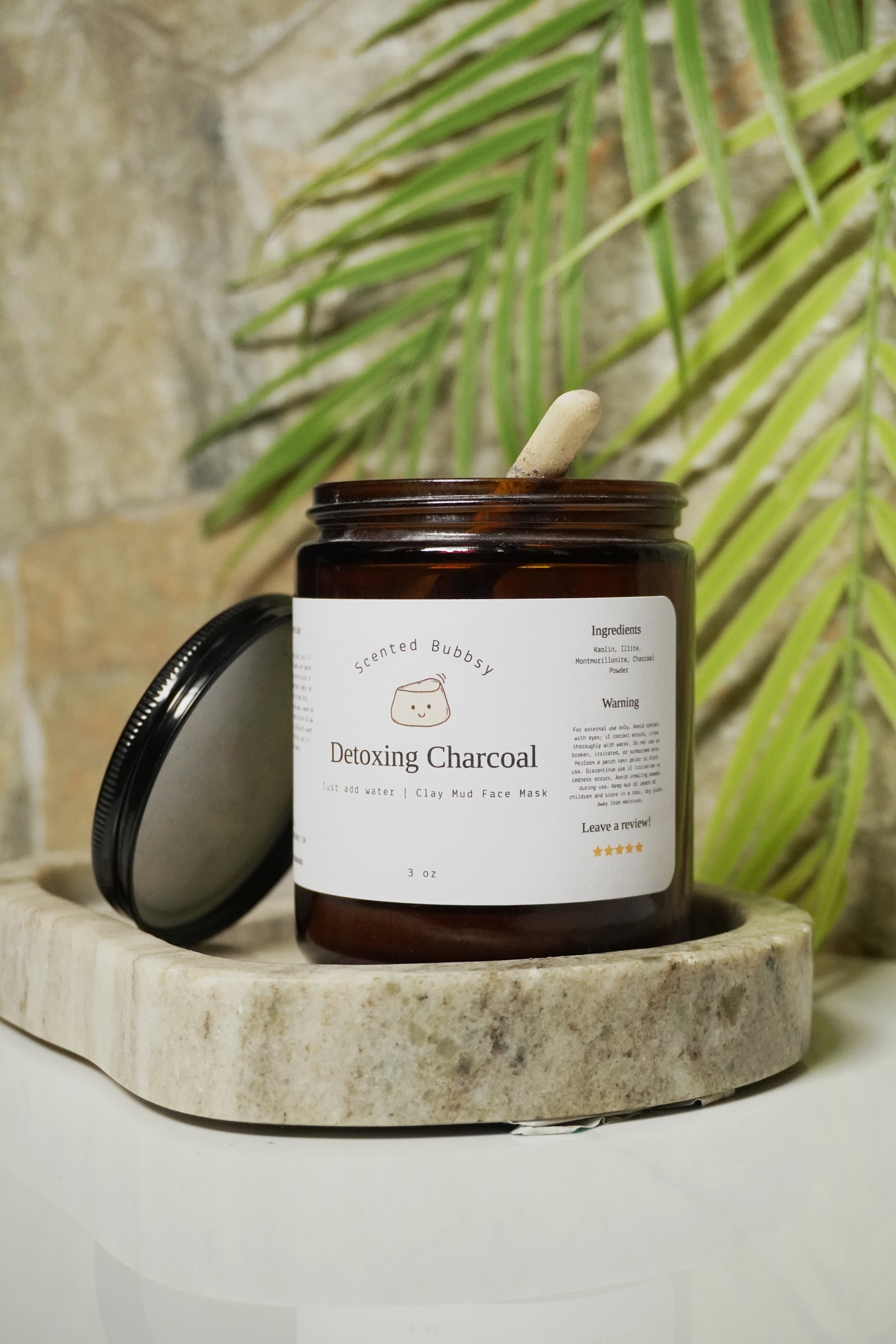 Detoxing Charcoal | Dry Clay Mud Mask