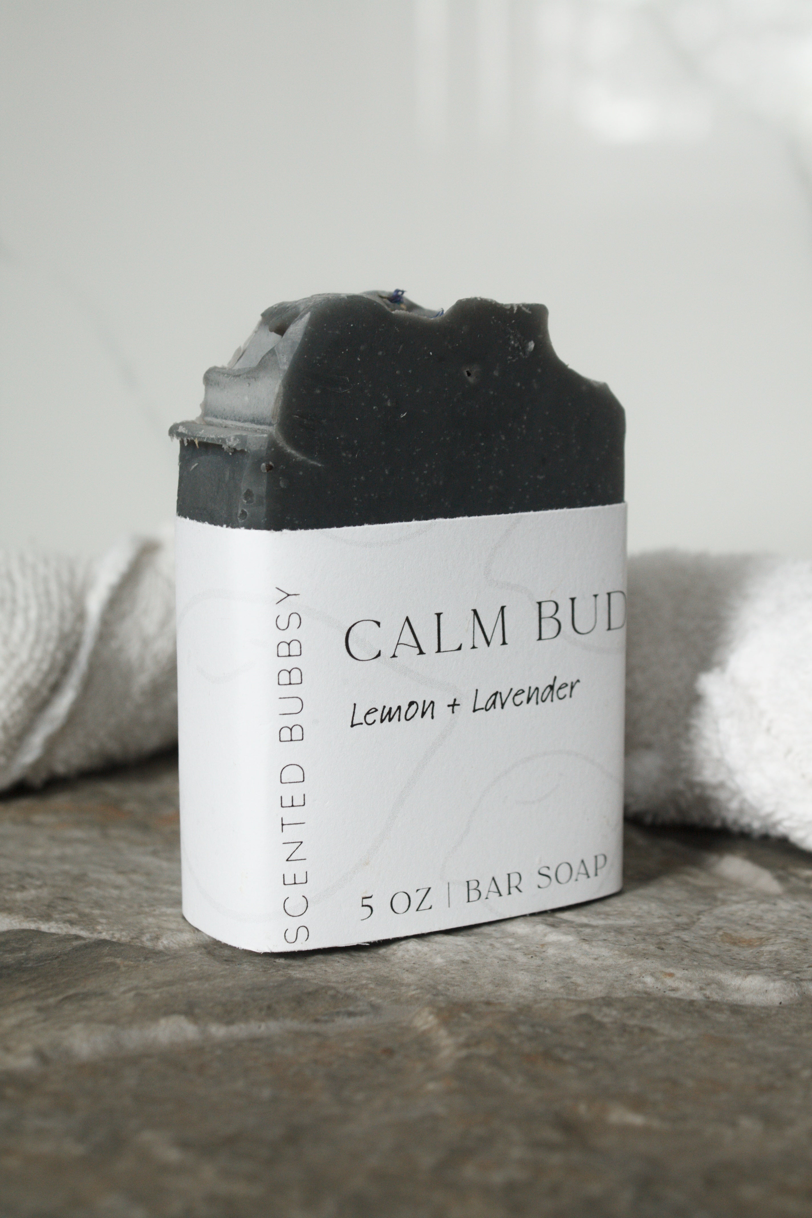 Calm Bud | Lavender & Lemon | Cold Processed Bar Soap