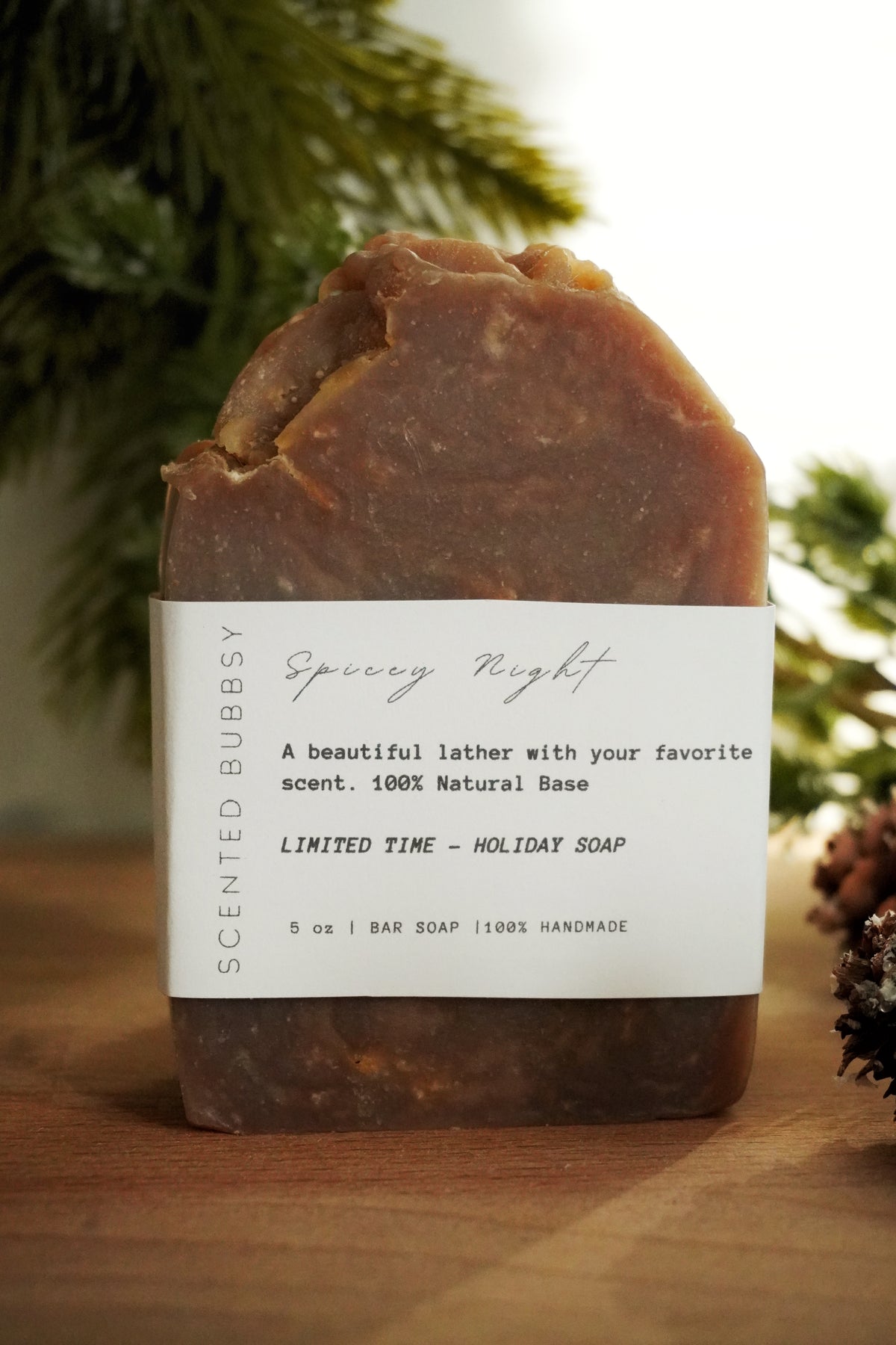 Spicy Night | Bar Soap | Christmas Collection